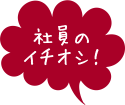 社員のイチオシ